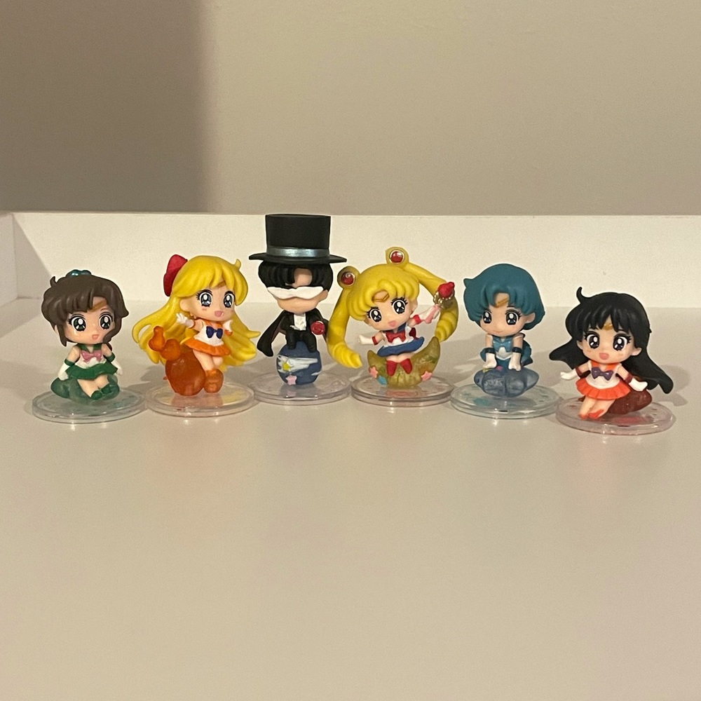Sailor Moon Characters Mini Figure Set of 6